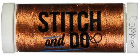 Stitch and Do Embroidery Thread 200 m Roll- Copper SDHDM0B