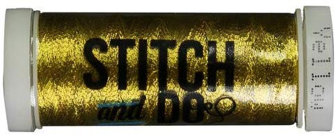Stitch and Do Embroidery Thread 200 m Roll- Yellow SDHDM0E