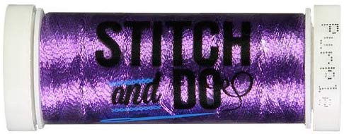 Stitch and Do Embroidery Thread 200 m Roll- Purple SDHDM09