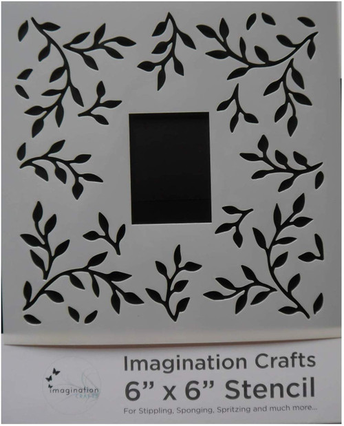 Imagination Crafts 6x6 Arabic Clock Stencil IC-STEN-ABCLOCK