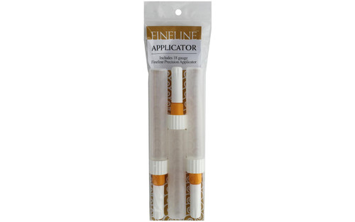 Fineline Products Precision Applicator Bottle 18ga 3pc- Empty