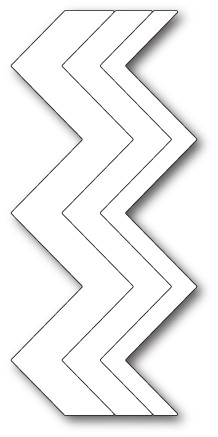 Poppystamp Zig Zag Stripes Die 1894