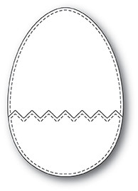 Memory Box Cracked Up Egg  Die 99951
