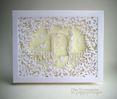 Poppystamps Cottage Arbor die 1486