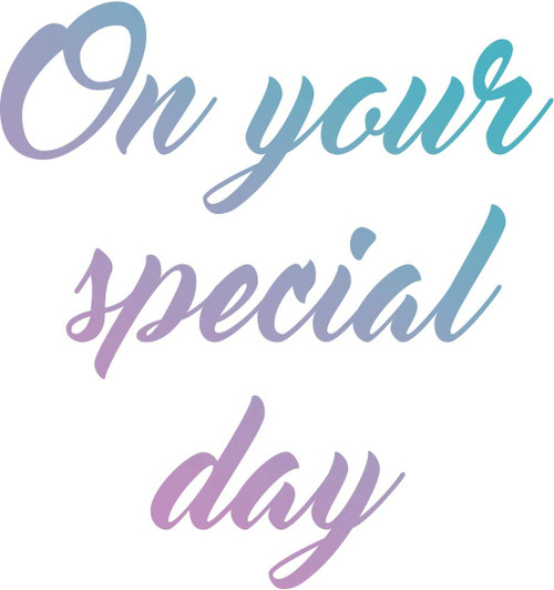 Couture Creations Le Petit Jardin Stamps-Mini Special Day, 1.9''X1.9'''