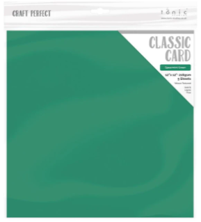 Craft Perfect Classsic Card Weave Texture - Spearmint Green