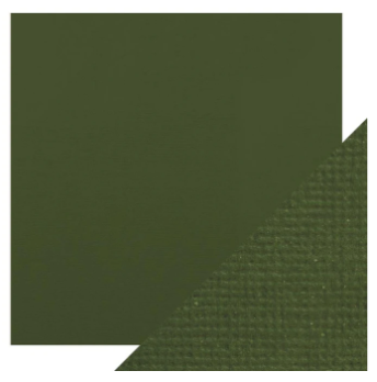 Craft Perfect Classsic Card Weave Texture - Avacado Green