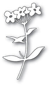 Memory Box  Forget Me Not Blooms Die 99997