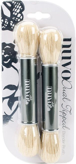 Nuvo Dual Tipped Blender Brush 2/Pkg