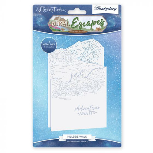 Hunkydory Crafts - Rural Escapes - Moonstone - HIllside Walk Dies