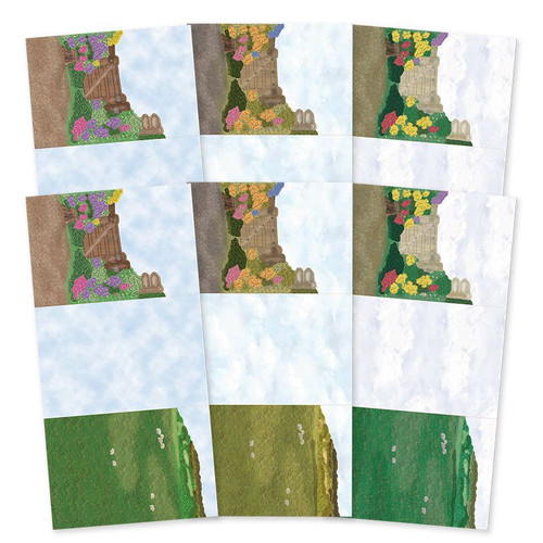 Hunkydory Crafts - Rural Escapes - Moonstone - Wild At Heart Card Bases