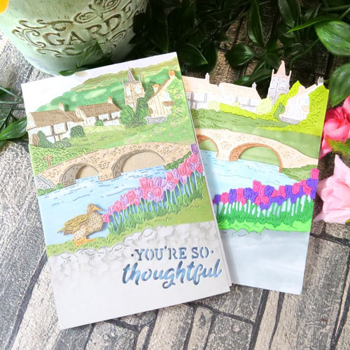 Hunkydory Crafts - Rural Escapes - Moonstone - Riverside View