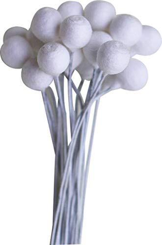 Dress My Craft Foam Flower Buds 20/Pkg-8mm Round, Multi