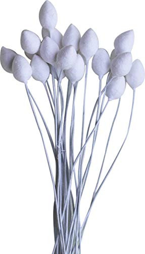 Dress My Craft Foam Flower Buds 20/Pkg-7mm Pointed, Multi