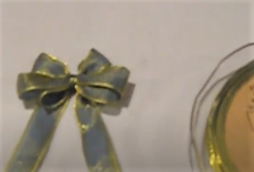 1/2 Inch Woven Iridescent Ribbon Blue/Green