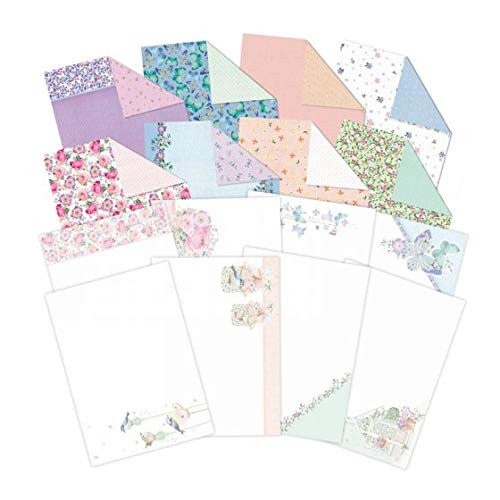 Hunkydory Crafts Gardener s Paradise Inserts & Paper Pack for Cards A4 Sheets
