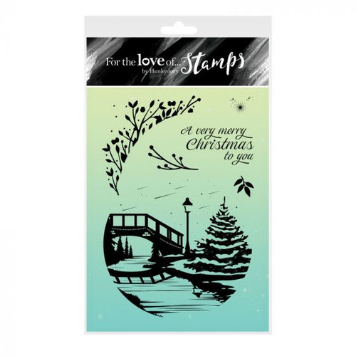 Hunkydory For the Love of Stamps- Riverside Christmas Tree - A6 Stamp Set
