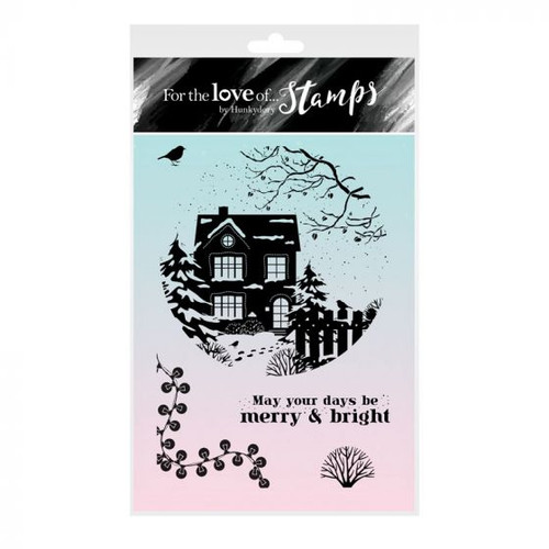 Hunkydory For the Love of Stamps- Home for Christmas - A6 Stamp Set