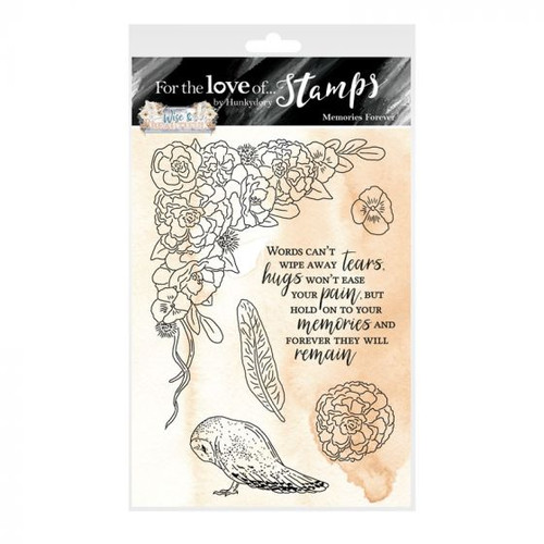 Hunkydory For the Love of Stamps- Wise & Beautiful- Memories Forever - A6 Stamp Set