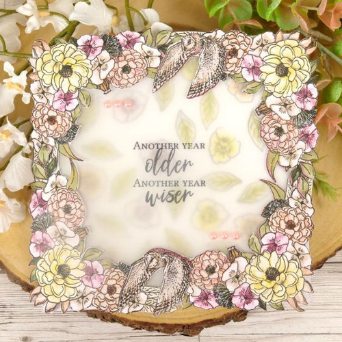 Hunkydory For the Love of Stamps- Wise & Beautiful- Another Year Wiser - A6 Stamp Set