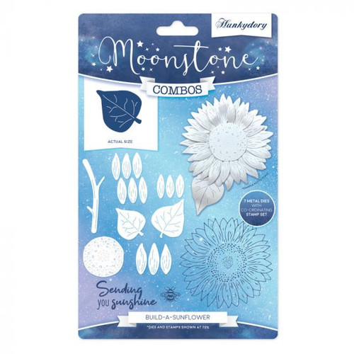 Hunkydory Moonstone Combo (Includes Stamps and Dies)- Build-A-Sunflower- MSTONE223