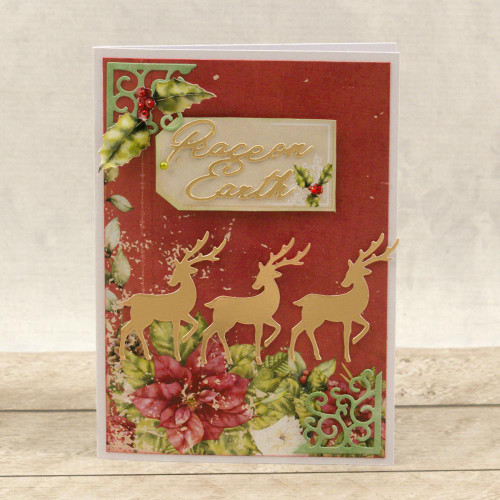 Couture Creations Cutting Die - The Gift of Giving Mini Die- Resplendent Reindeer- CO727919
