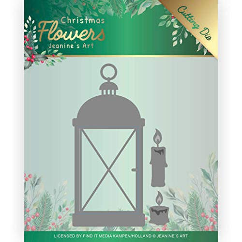 Find It Trading Jeanine's Art Christmas Flowers- Christmas Lantern Cutting Die Set JAD10104