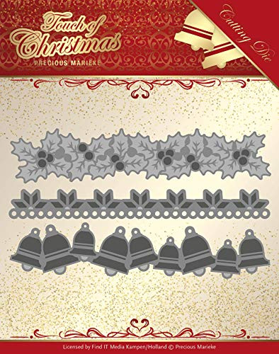 Precious Marieke- Touch of Christmas- Christmas Borders Die- PM10186