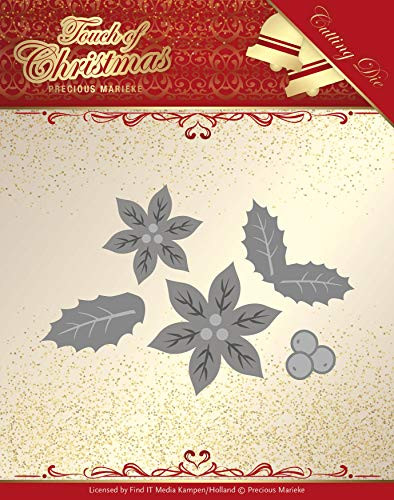 Precious Marieke- Touch of Christmas- Poinsettia Die- PM10187