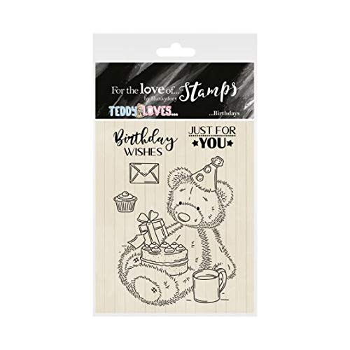Hunkydory Crafts for The Love of Stamps - Teddy Loves... Birthdays