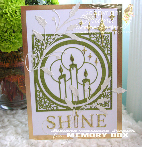 Memory Box 100% Steel Candlelit Shine Die 94025