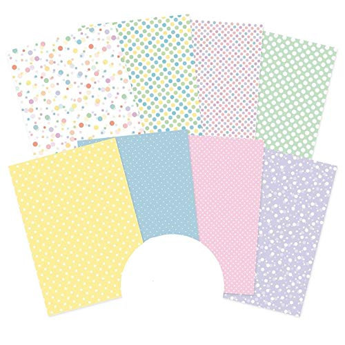 Hunkydory Crafts Adorable Scorable Pattern Pack - Polka Party - 350gsm