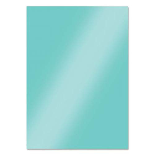 Hunkydory Crafts Mirri Essentials - Frosted Green 220gsm Mirror Card MCD512