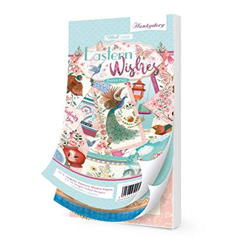 Hunkydory Crafts Eastern Wishes Paper Pad on Matt-Tastic DLPP107