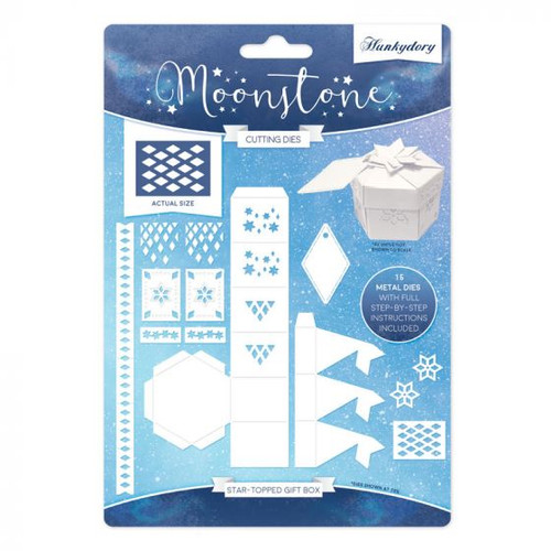 Hunkydory Crafts -Star Topped Gift Box - Moonstone Die Set MSTONE247