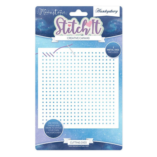 Hunkydory Crafts - Stitch It Creative Canvas- Moonstone MSTONE254