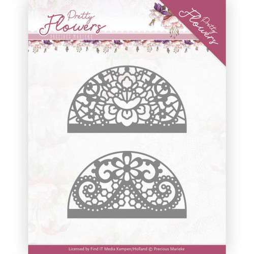 Precious Marieke - Pretty Flowers - Dies Lace Circle