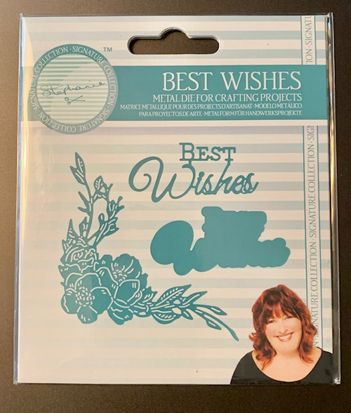 Tattered Lace Signature Collection Best Wishes Cutting Die Set 537