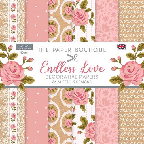 The Paper Boutique for Endless Love 6" x 6" Paper Pad