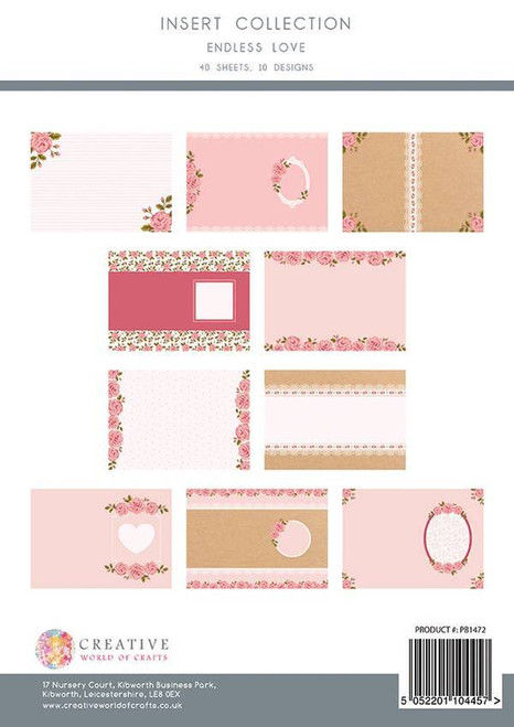 The Paper Boutique for Endless Love Insert Collection