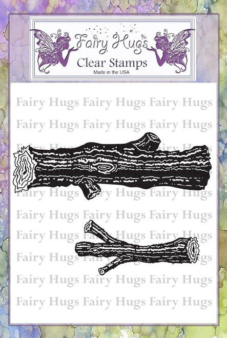 Fairy Hugs Stamp - Logs