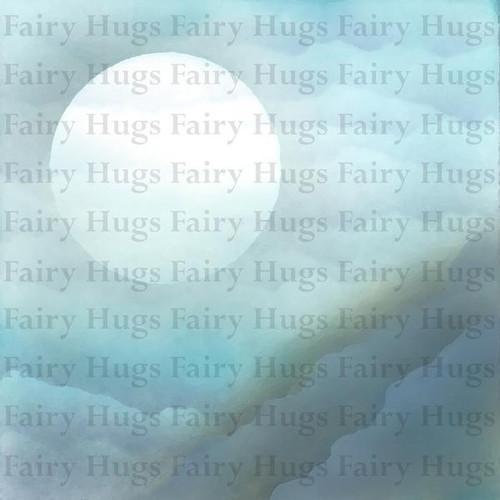 Fairy Hugs 6x6" Background Papers -- CLIFF VIEW