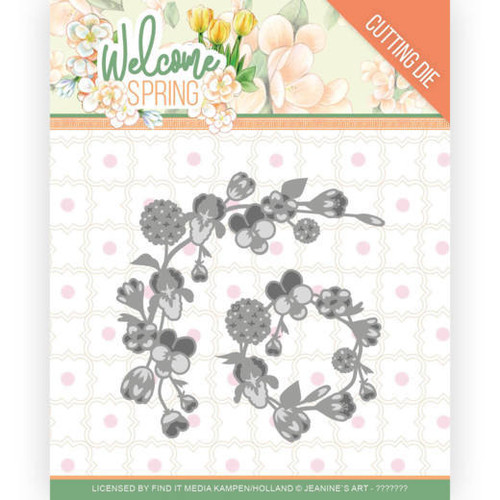 Find It Trading Jeanine's Art – Welcome Spring - Spring GarlandCutting Dies