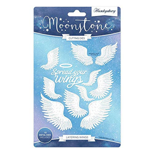 Hunkydory Moonstone - Layering Wings - 10 Dies - MSTONE276