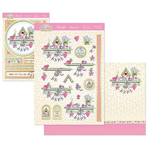 Hunkydory Crafts Springtime Wishes Deco-Large Topper Set - Welcome Home
