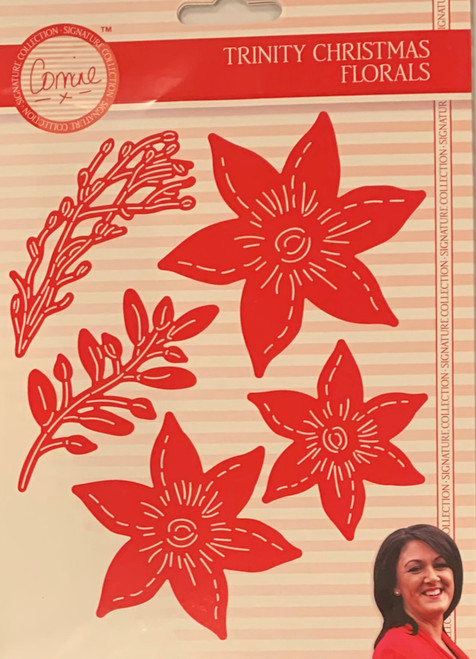 Corrine's Signature Trinity Christmas - Floral Die Set 513802