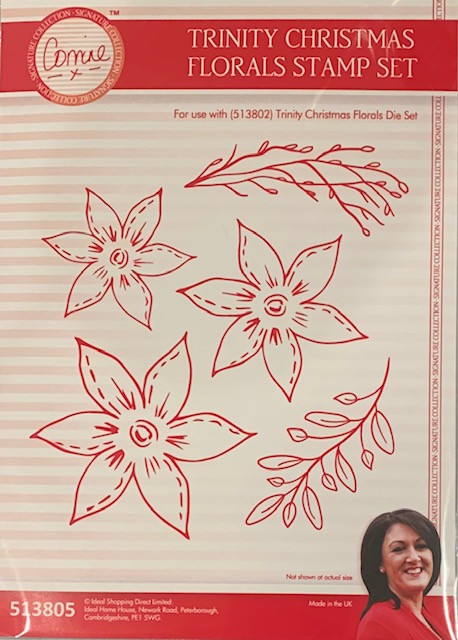 Corrine's Signature Trinity Christmas - Floral Stamp Set 513805