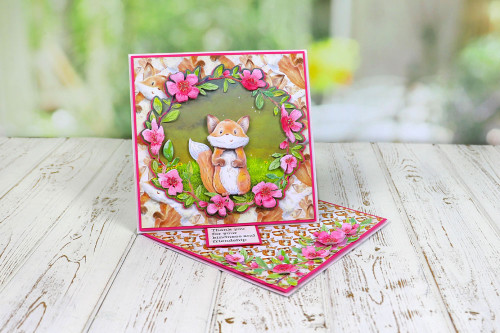 Tattered Lace Pinewood Party 3D Decoupage Freddie Fox