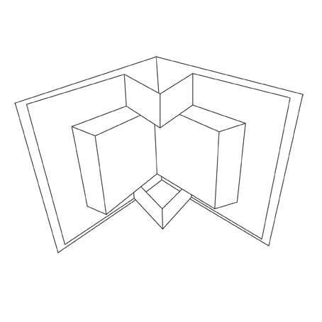 Craft Style Specialty Card Blank 8x8 Inner Folding Card Blank Set - 5 Pack