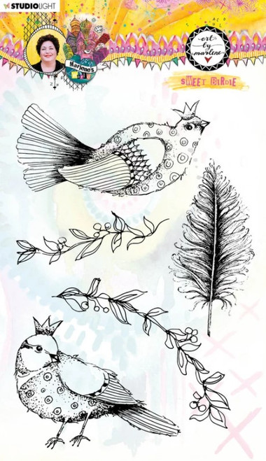 Studio Light Clear Stamps- Marlene's World- Sweet Birdie